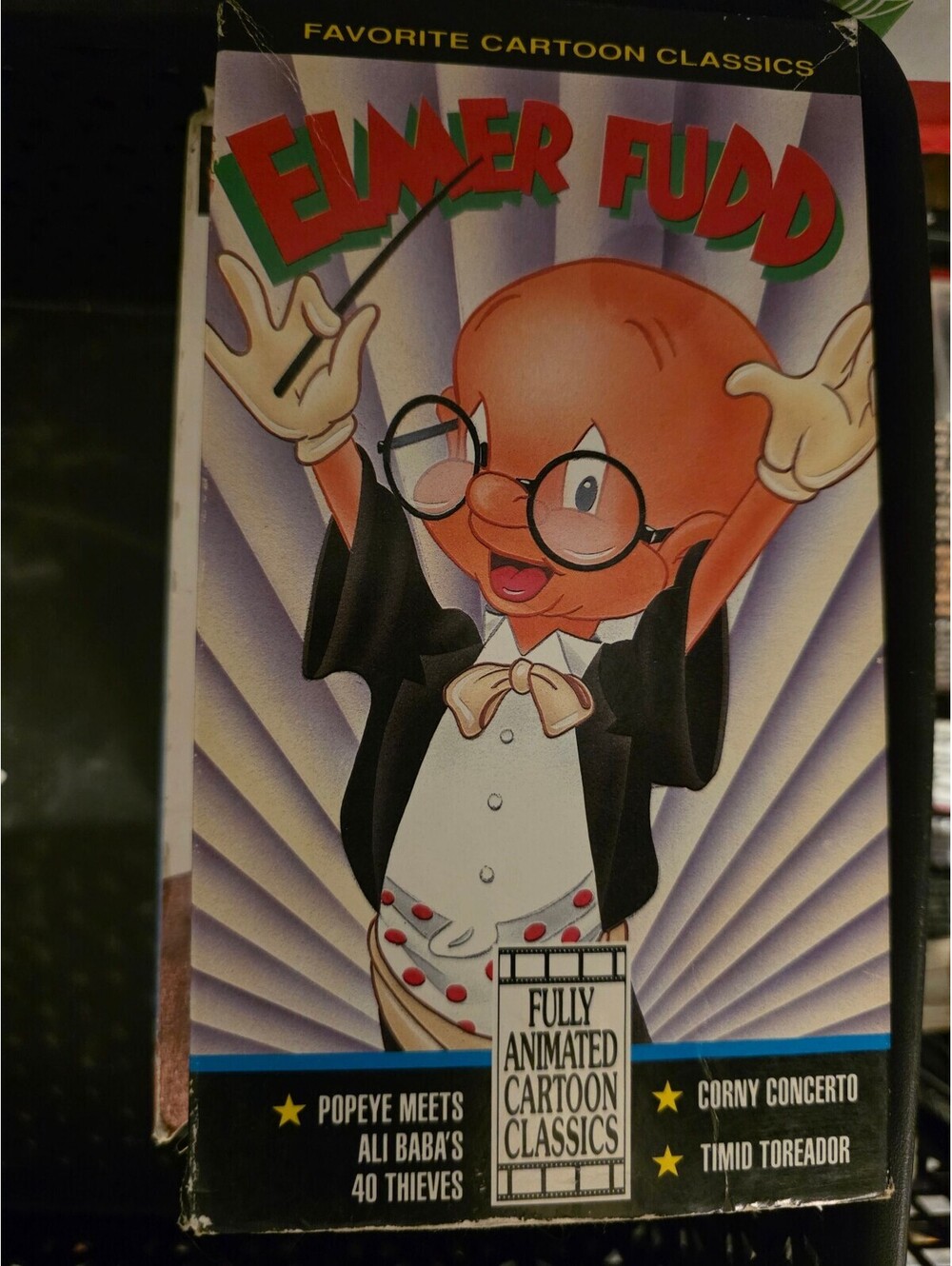 Elmer Fudd Favorite Cartoon Classics VHS Tape